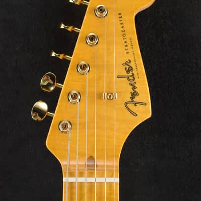 Fender Limited Edition American Vintage II 1957 Stratocaster Flame Maple Fingerboard White Blonde image 3