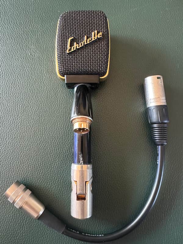 Echolette ES14 Cardioid Dynamic Microphone 1960s - Black image 1