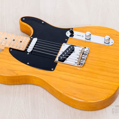 2019 Fender Japan Limited Autumn/Winter Collection Telecaster Natural Lacquer w/ Custom Shop Pickups, Tags, CoA & Case, MIJ image 10