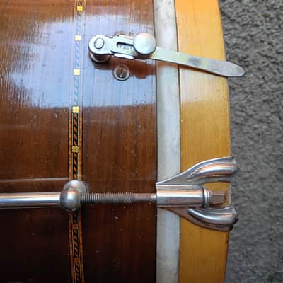 Ludwig&Ludwig field snare drum timepiece-sensitive strainer 10x16 1930s image 2