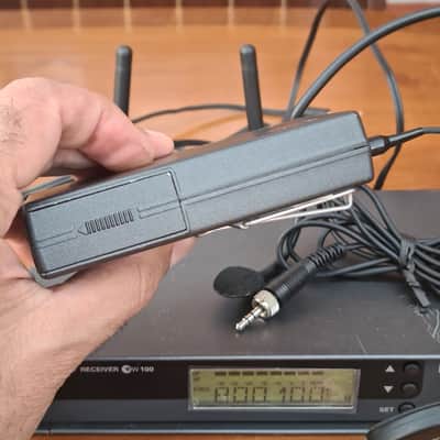 Sennheiser Diversity Reciver EM100-EW100+Hedmic me3 image 6