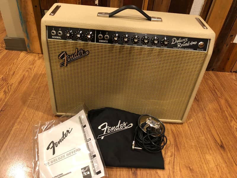 Fender '65 Deluxe Reverb Reissue Limited Edition 2017 Blonde/Wheat - New image 1