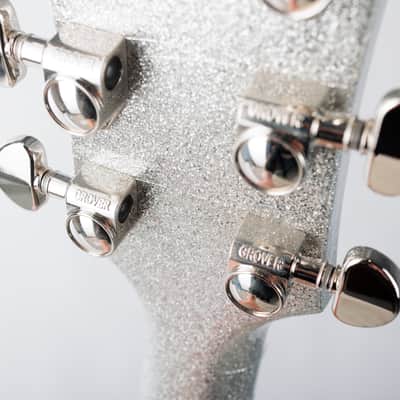 Gibson Custom 59 ES 355 Diamond F Holes Heavy Flake, Silver Sparkle Gloss G | Demo image 9