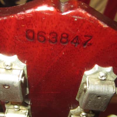 1967 Gibson ES-330 Cherry Red w/ Original Case image 7