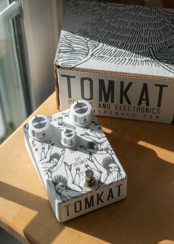Tomkat Day Dreamer Reverb/Delay 2010s - White image 1