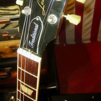 2013 Gibson Les Paul Traditional Plus Sunburst image 3