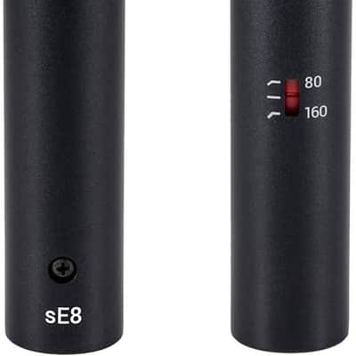 Mint sE Electronics - sE8 Small Diaphragm Condenser Microphone with Mounting and Case, Factory Matched Pair image 3