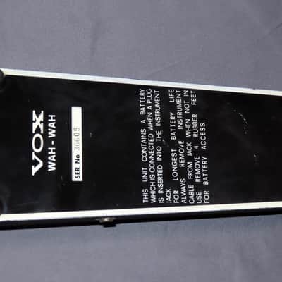 Late 60s Vintage Vox Wah Wah Excellent Original Condition Pre-V846 "Transition" Model image 14