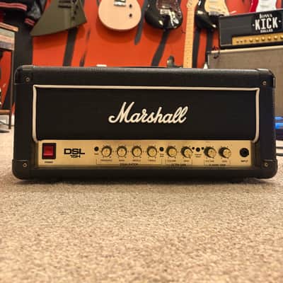Marshall DSL15H 2-Channel 15-Watt Guitar Amp Head 2012 - 2017 - Black image 1