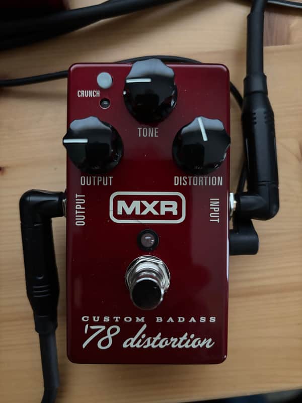 MXR Custom Badass '78 Distortion 2025 - Red image 1