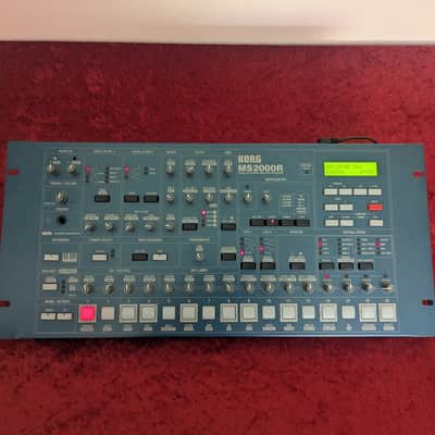 Korg MS2000R 2000s - Blue Rackmount Analog Modeling Synthesizer Synth image 4