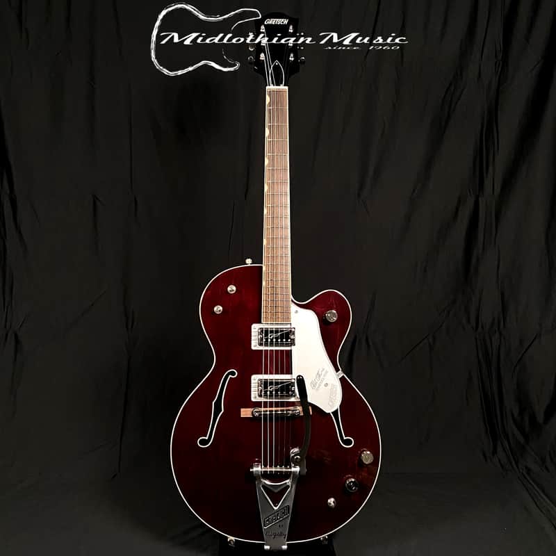 Gretsch G6119T-62 Vintage Select Edition - '62 Tennessee Rose - Hollow Body w/Bigsby & Case - Deep Cherry Stain Finish image 1
