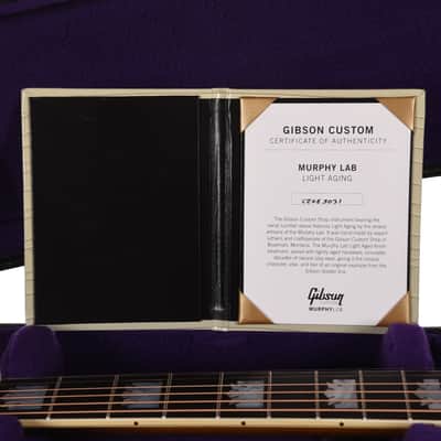Gibson Custom Shop Historic Pre-War SJ-200 Rosewood Murphy Lab Light Aged Faded Vintage Sunburst (Serial #22085031) image 9