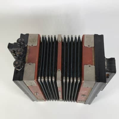 Vintage The Stag Extra Broad Hammered Reeds Accordion Accordion Saxon Germany image 11