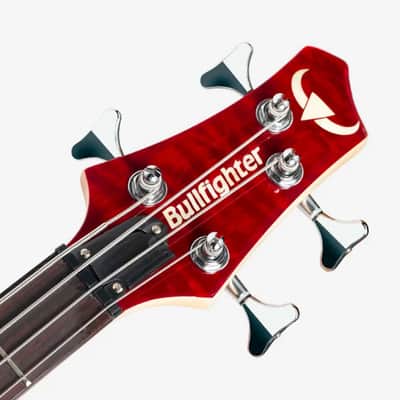 Bullfighter Water ripple 5-string bass electric bass guitar - Red image 2