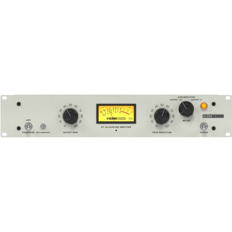 Klark Teknik KT-2A 2AKT Single-Channel Leveling Amplifier and Compressor image 1