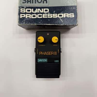 Sanox 12SX Phaser II Analog Phase Shifter Vintage Guitar Effect Pedal MIJ Japan