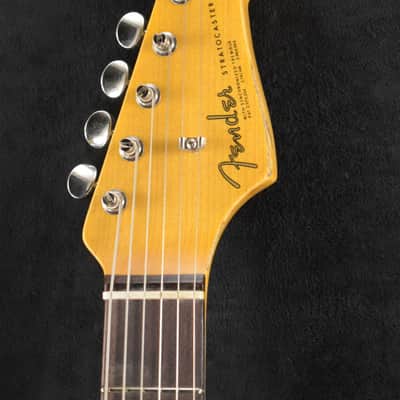 Mint Fender Custom Shop '62 Strat Relic with Closet Classic Hardware - Faded Aged Daphne Blue image 6