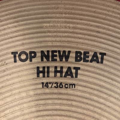 Zildjian 14" A Series New Beat Hi-Hat Cymbal Pair image 3