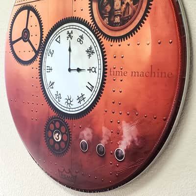 Neil Peart, Time Machine / Clockwork Angels, 22" Bass Drum Head image 5