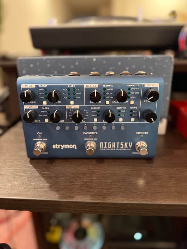 Strymon NightSky Time Warped Reverb Pedal image 1