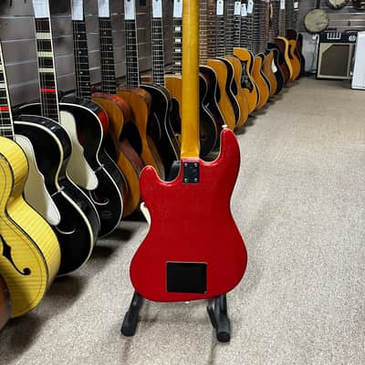 Hofner 175 Galaxie 1963 Red Vinyl Electric Guitar image 2