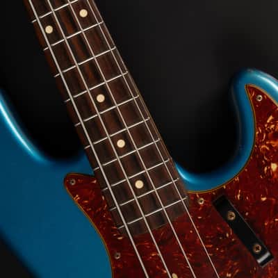 2014 Fender Custom Shop '64 Jazz Bass Heavy Relic - Lake Placid Blue with Matching Headstock | USA 1964 Vintage Reissue 4-String | CoA OHSC image 22