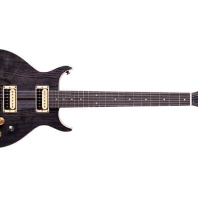 Washburn H10TB Wing Series Hawk Electric Guitar. Trans Black image 1