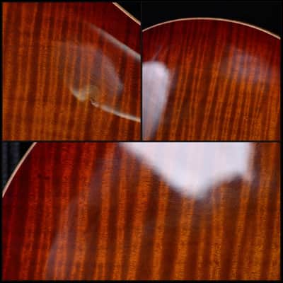 PRS Limited Edition Single Cut Brazilian Flame Maple 10-Top Dark Cherry Sunburst #200 made in 2001 w/OHSC image 11