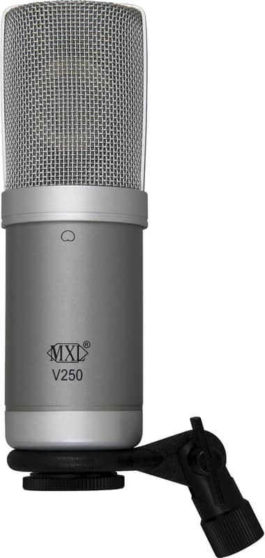 MXL V250 Condenser Microphone 2010s - Silver image 1