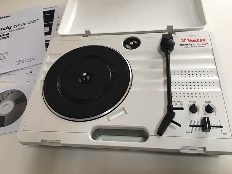Vestax Handy Trax platine vinyle portable | Bax Music