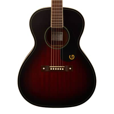 Used Gretsch Jim Dandy Concert Acoustic Guitar - Deep Cherry Burst image 1