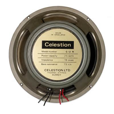 1970 Celestion Greenback Matched Quad – T1221 G12M – Original Pulsonic Cones Bild 8