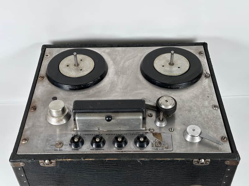 Ampex 350 / 351 Reel To Reel Transport Magnetic Tape Recorder w/ Original Case image 1