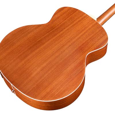 Guild F-240E Natural Satin Jumbo Acoustic Electric Guitar image 13