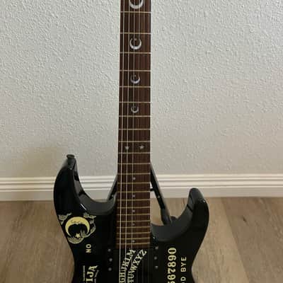 ESP KH-2 Ouija Kirk Hammett Signature 1990's - Black with Ouija Graphic image 16