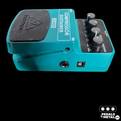 Behringer CS400 Compressor Sustainer Pedal 2010s - Standard X9645 image 4