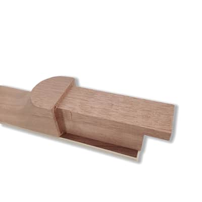 Mahogany Guitar neck 22fret 24.75inch Rosewood Fretboard Set in Heel Diamond image 5