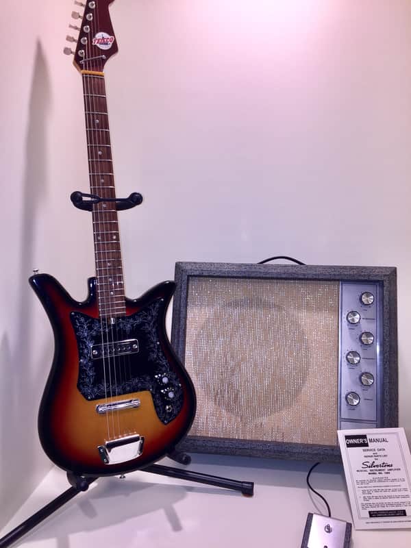 Teisco E-110 Mid 1960s Sunburst image 1