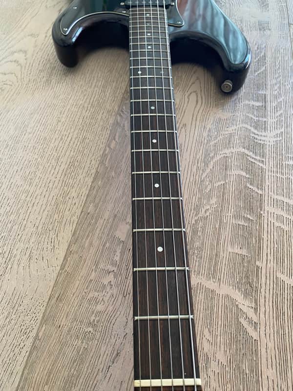 1980s PGM Moon Stratocaster Mahogany Custom Shop Dark Brown