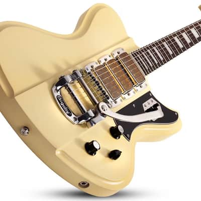 Schecter Ultra-III Ivory Pearl image 2