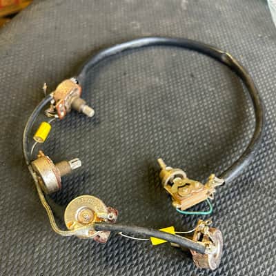 1992 Gibson Les Paul Pots-Switch Wiring Harness image 2