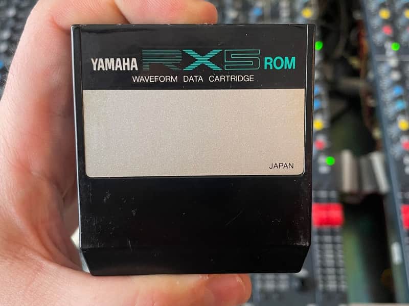 Yamaha CARD ROM Yamaha RX5 - Waveform Data Cartridge🎵💾 (59) image 1