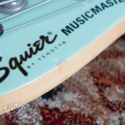Squier Vista Series Musicmaster Bass 1997 Sonic Blue image 16