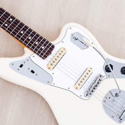 2023 Fender Johnny Marr Jaguar Offset Electric Guitar Olympic White w/ Case, Hangtags image 7