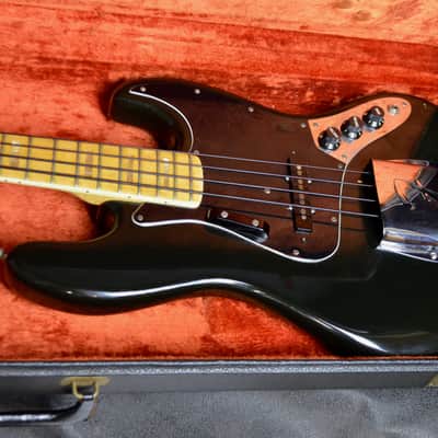 Fender Jazz Bass 1977 Black image 9