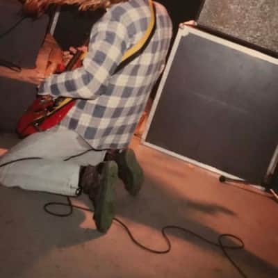 Fender Silverface Twin Reverb Ex Kurt Cobain, Nirvana Bleach Tour Black 1970s image 7