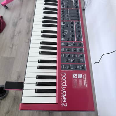 Nord Wave 2 61-Key 48-Voice Polyphonic Synthesizer 2013 - 2022 - Red
