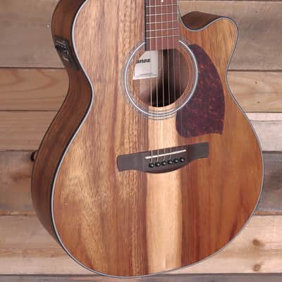 Ibanez PC50WSCE Acoustic/Electric Guitar Open Pore Brown image 2