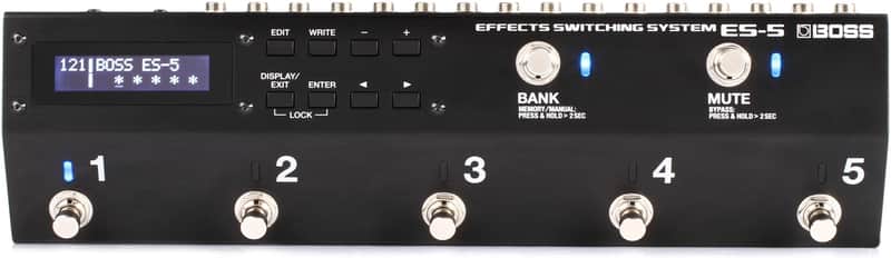 Boss ES-5 Effects Switching System (5-pack) Bundle image 1